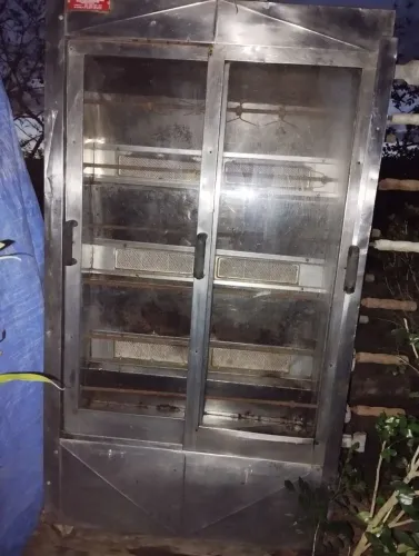 Forno de assar frango inox - ótima oportunidade 