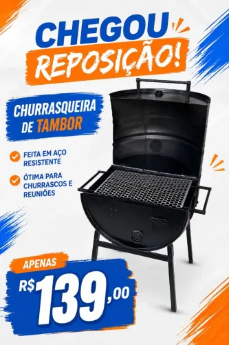 Churrasqueira de Tambor