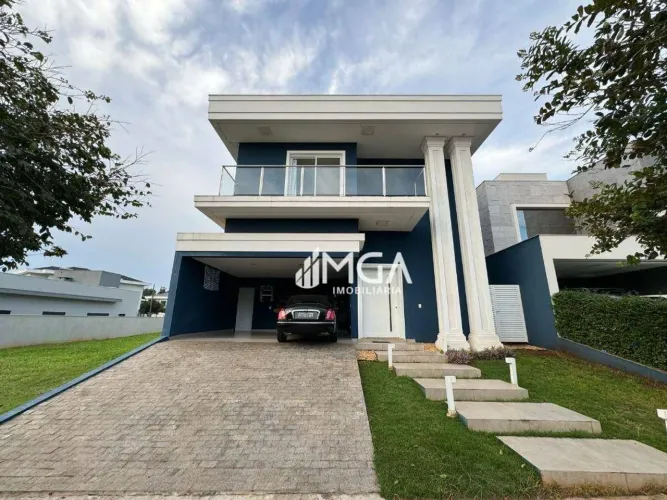Sobrado com 4 dormitórios à venda, 323 m² por R$ 2.450.000,00 - Condomínio Terras Alpha II