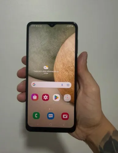 Celular Samsung A12 - 64gb - estado de novo 