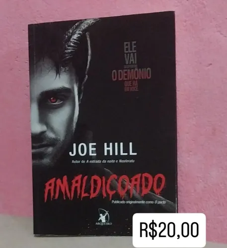 Livro "Amaldiçoado" - Joe Hill (Terror / Suspense)