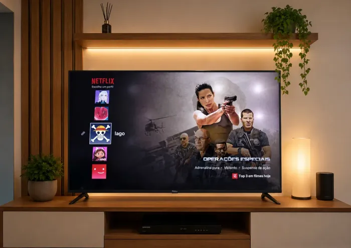 Tv smart 65 polegadas 4k