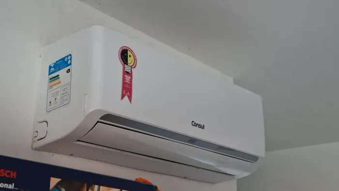 Evaporadora + controle Consul 9000 BTUs (FUNCIONANDO)