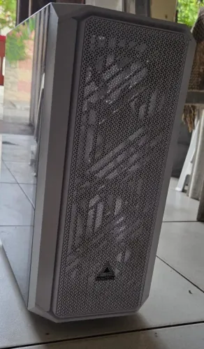 Gabinete Gamer Montech AIR X ARGB, Mid Tower, Vidro Temperado, White, E-ATX