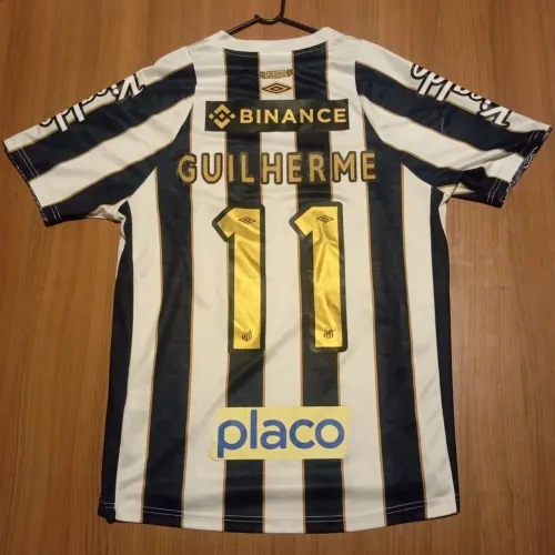 Tailandesas 1:1 Camisa do Santos 2024 Guilherme 11