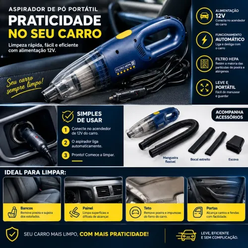 Aspirador automotivo