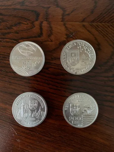 Moedas Portuguesas / Escudos Portugal