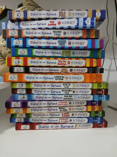 Coleção Diário de um Banana R$ 35,00/cada livro