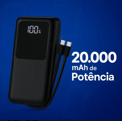 Carregador portátil 20 mil mah