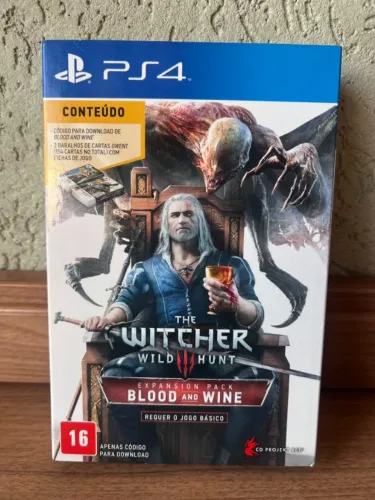 The Witcher III Wild Hunt - Expansion Pack - Blood and Wine - PS4