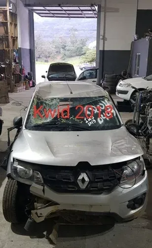 Peças Renault Kwid 1.0 3cc 2018 Porta Capo Motor Modulo Caixa Cambio