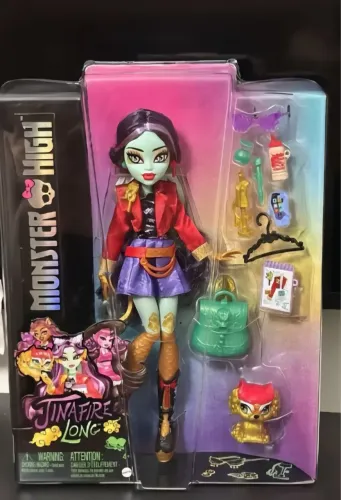 (Leia descrição) boneca monster High jinafire long g3