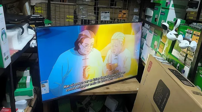 VENDO SMART TV SEMP DE 50 POLEGADAS USADA APENAS UMA VEZ PARA TESTE