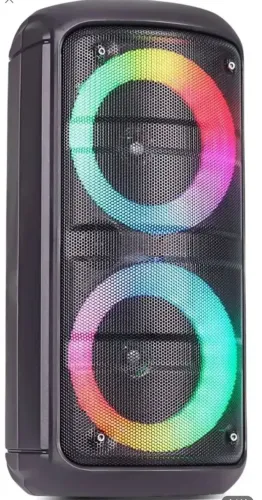 Caixa Som Caixinha Som Bluetooth Portátil Graves Potente Usb Cor Preto Voltagem