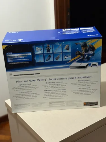 PS5 Slim Fortnite - Pacote Cobalt Star 1 TB MELHOR PREÇO