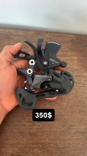 Cambio + passador shimano deore 10s