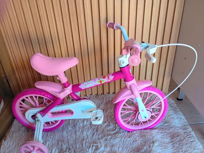 Bicicleta infantil aro 12, aceito cartão 