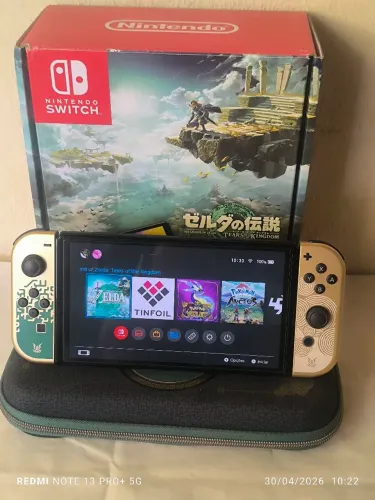 Nintendo switch OLED desbloqueio tinfoil