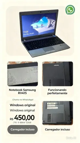 Vendo notebook