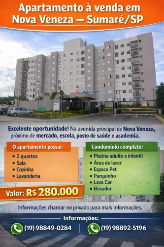 ? OPORTUNIDADE! Apartamento de 43m² no Residencial Parque Amizade - Aceito propostas!