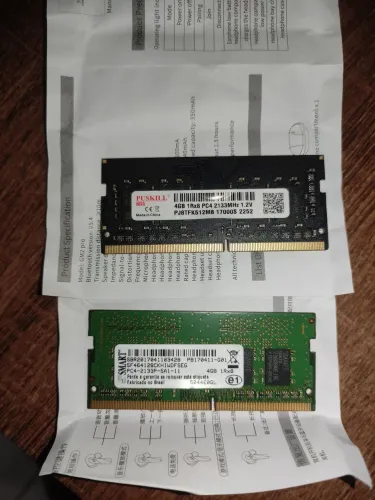 Memórias de notebook 4gb Ddr4 2133 MHz 