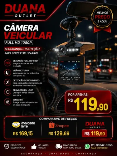 Camera veicular (DUANA OUTLET)
