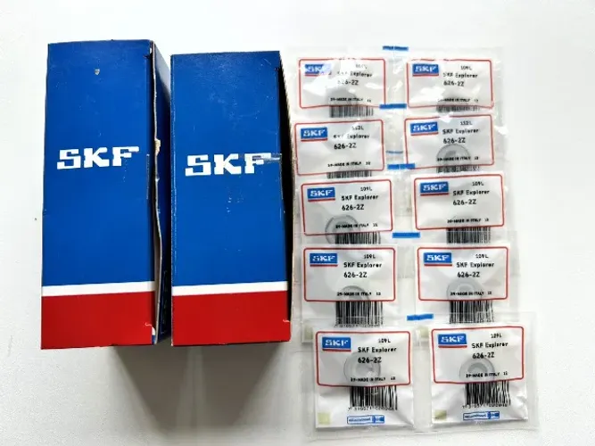 Kit 30 Rolamentos SKF 626-2Z Novos e Lacrados