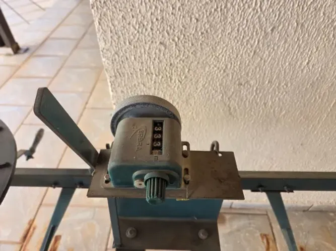 Máquina Para Medir E Enrolador Fios Cabos Com Marcador