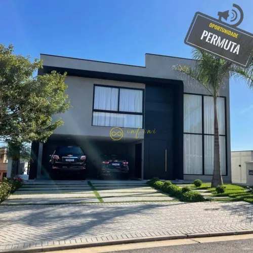 Casa Mobiliada de Condomínio com 3 suítes à venda, 420 m² por R$ 4.400.000 - Alphaville No