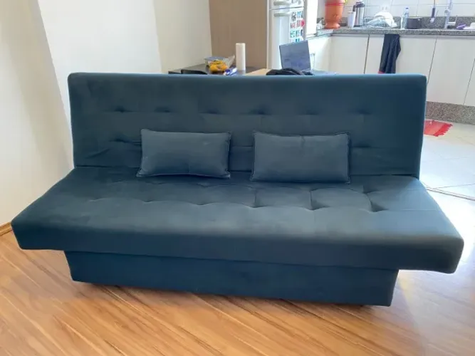 Sofá cama Reclinável Suede