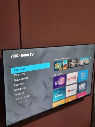 Tv 50 polegadas roku