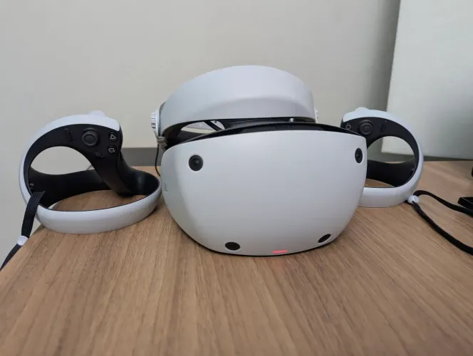 PSVR2 Sony + Suporte Devaso + Adaptador PC + Caixas Originais