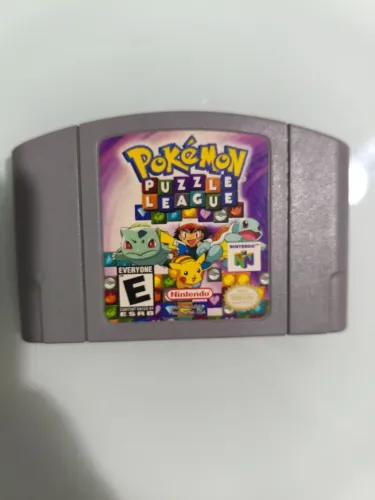 Jogo Pokemon Puzzle League Americano Nintendo 64 - N64