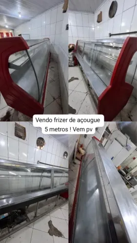 Vendo frizer de açougue 5 metros ! Vem pv