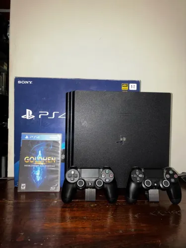 PS4 Pro 1TB + 2 Controles Originais + Caixa | Firmware 12.50