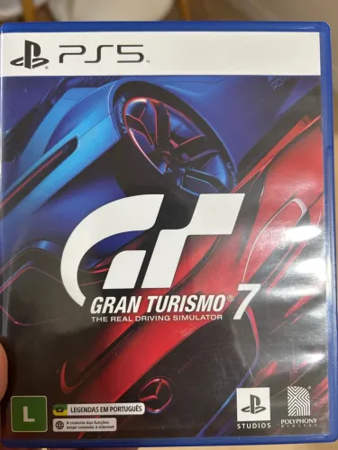 Jogo "Gran turismo 7" de PS5 - mídia física - faço envio grátis (consulte condições no cha