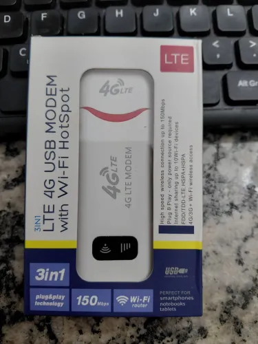 Modem lte 4g com wi-fi hotspot