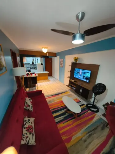 Apartamento Mobiliado de 2 Quartos no Centro - Caldas Novas - GO