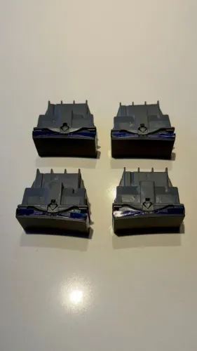 Kit 4 Interruptores Módulo 10A Pial Plus+ Paralelo Preto