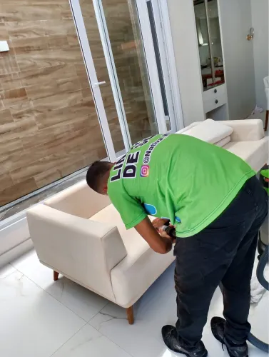 Limpeza de sofá profissional/ Lavagem a seco