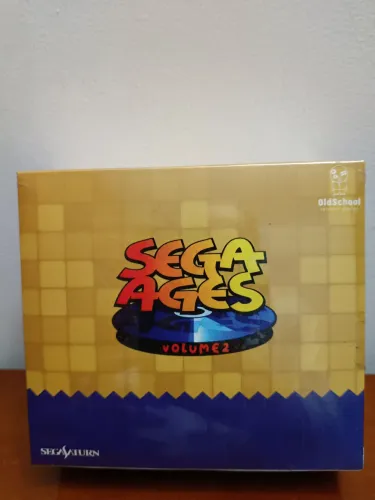Jogos Sega Saturn Box Sega Ages Vol 2(OldSchool) PRENSADOS