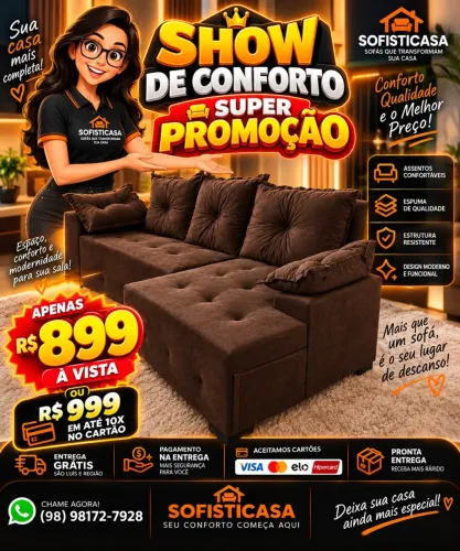 Sofá novos PROMOÇÃO 