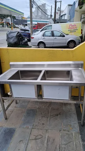 Ac bancada de inox 1. 50mt inox