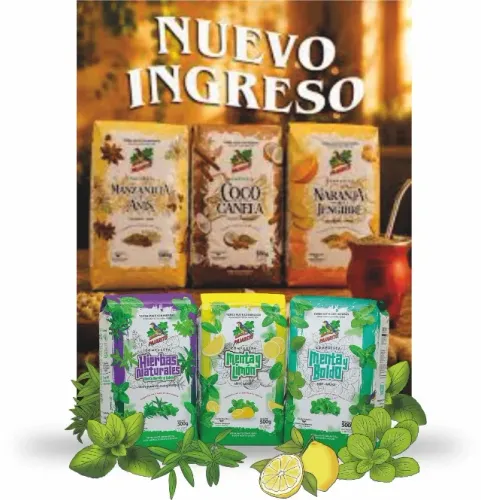 Erva mate pajarito Tereré / Chimarrão todos os sabores