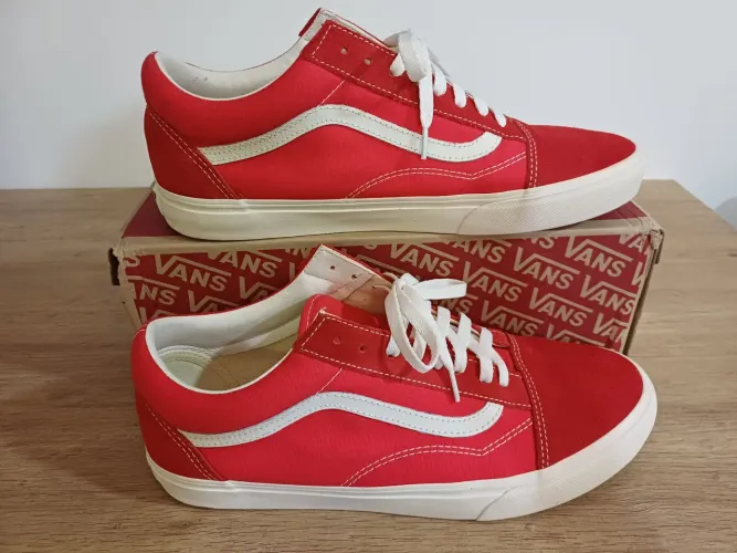 Tênis Vans Old Skool Color Theory Tomato original - tamanho 45 - vermelho