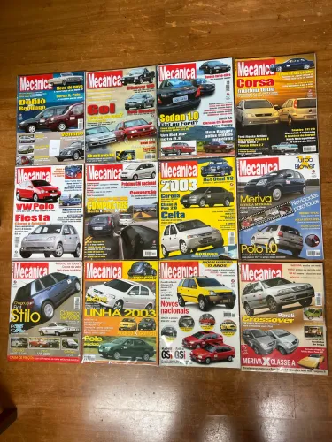 Coleção de revista oficina mecânica