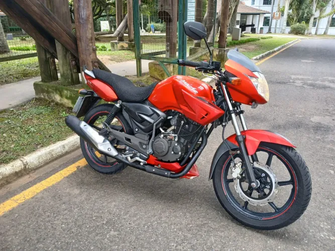 Dafra apache 150 completa passo no cartão