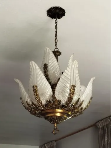 Lustre Vintage Pétalas Anos 60/70