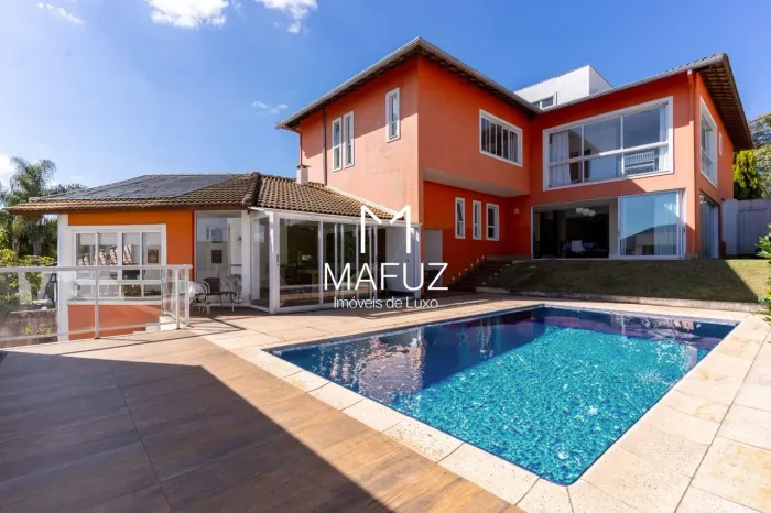 CASA A VENDA COM 5 SUITES, PÉ DIREITO DUPLO ESPAÇO GOURMET no Alphaville Lagoa dos Inglese