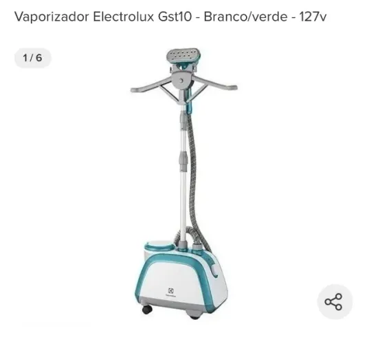 Vaporizador Electrolux Gst10 - Branco/verde - 127v